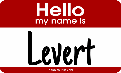 Hello my name is Levert png download