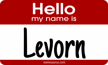 Hello my name is Levorn png download