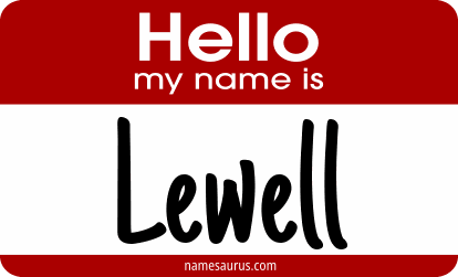 Hello my name is Lewell png download