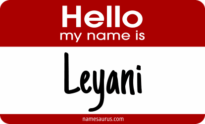 Hello my name is Leyani png download
