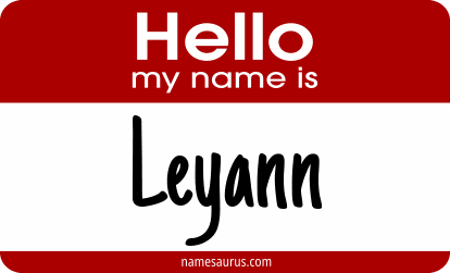 Hello my name is Leyann png download