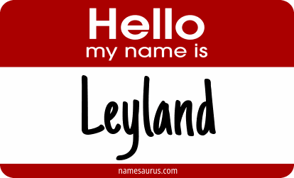 Hello my name is Leyland png download