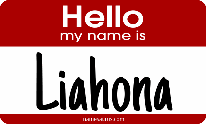 Hello my name is Liahona png download