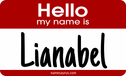 Hello my name is Lianabel png download