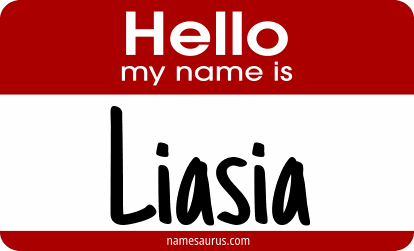 Hello my name is Liasia png download