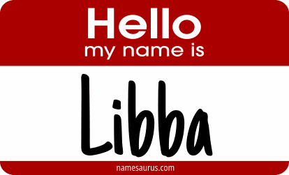 Hello my name is Libba png download