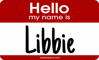 Hello my name is Libbie png download