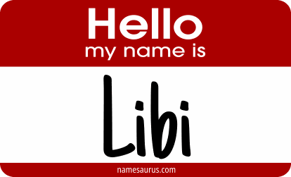 Hello my name is Libi png download