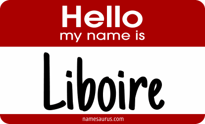 Hello my name is Liboire png download