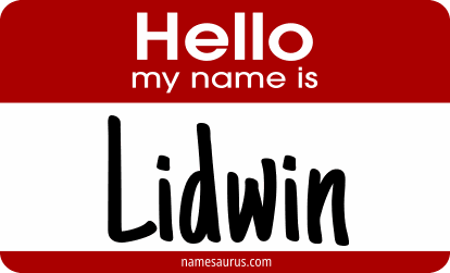 Hello my name is Lidwin png download