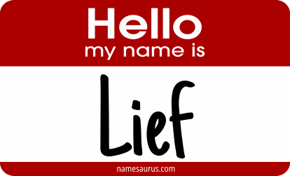 Hello my name is Lief png download