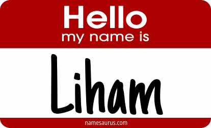 Hello my name is Liham png download