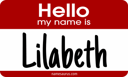 Hello my name is Lilabeth png download