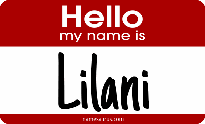 Hello my name is Lilani png download