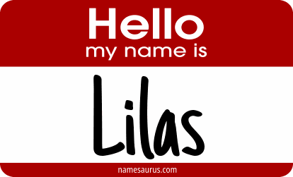 Hello my name is Lilas png download