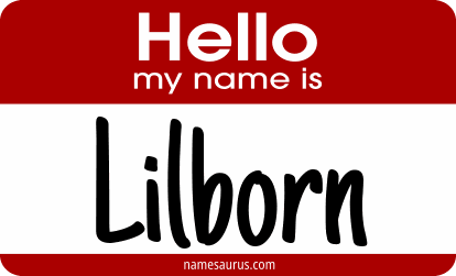 Hello my name is Lilborn png download