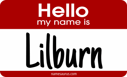 Hello my name is Lilburn png download