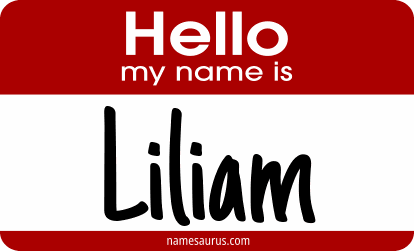 Hello my name is Liliam png download