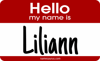 Hello my name is Liliann png download