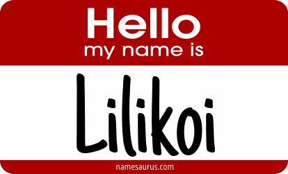 Hello my name is Lilikoi png download
