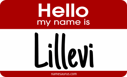 Hello my name is Lillevi png download