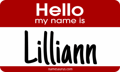 Hello my name is Lilliann png download