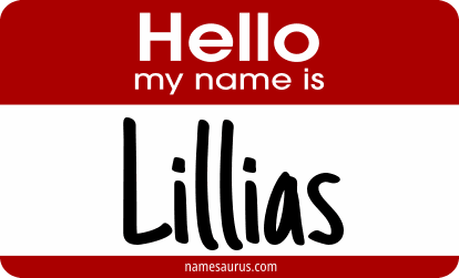 Hello my name is Lillias png download