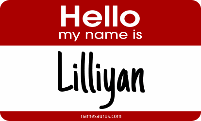 Hello my name is Lilliyan png download