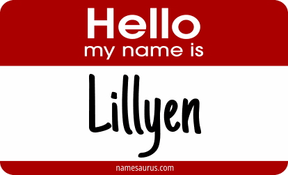 Hello my name is Lillyen png download
