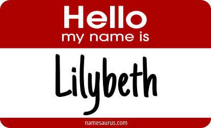 Hello my name is Lilybeth png download