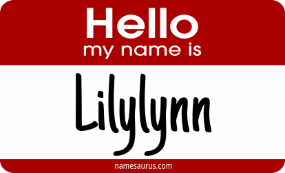 Hello my name is Lilylynn png download