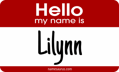 Hello my name is Lilynn png download