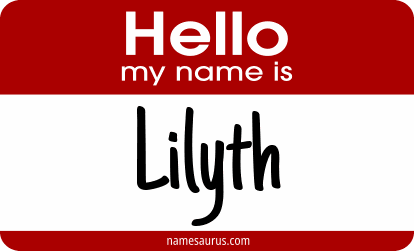 Hello my name is Lilyth png download