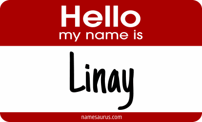 Hello my name is Linay png download