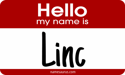 Hello my name is Linc png download