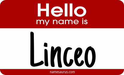 Hello my name is Linceo png download