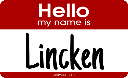 Hello my name is Lincken png download