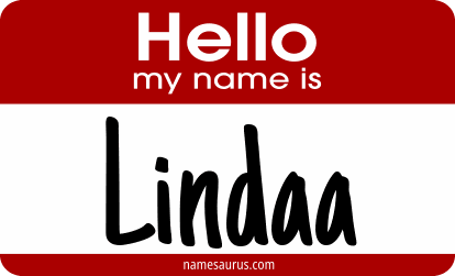 Hello my name is Lindaa png download