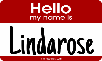 Hello my name is Lindarose png download