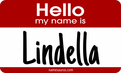 Hello my name is Lindella png download