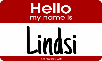 Hello my name is Lindsi png download