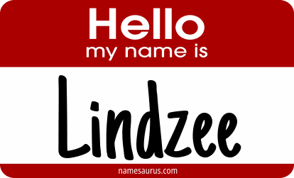 Hello my name is Lindzee png download