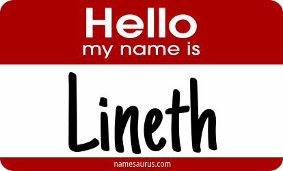 Hello my name is Lineth png download