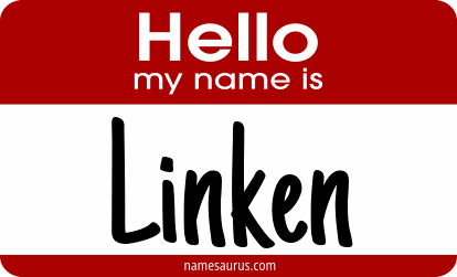 Hello my name is Linken png download