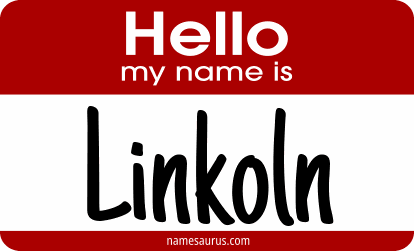 Hello my name is Linkoln png download