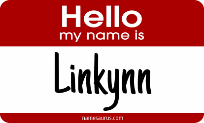 Hello my name is Linkynn png download