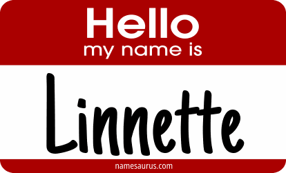 Hello my name is Linnette png download