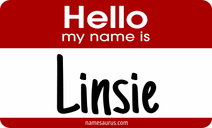 Hello my name is Linsie png download