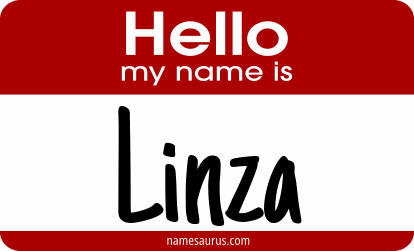 Hello my name is Linza png download