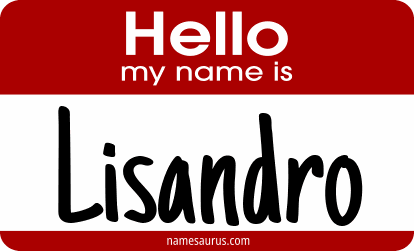 Hello my name is Lisandro png download